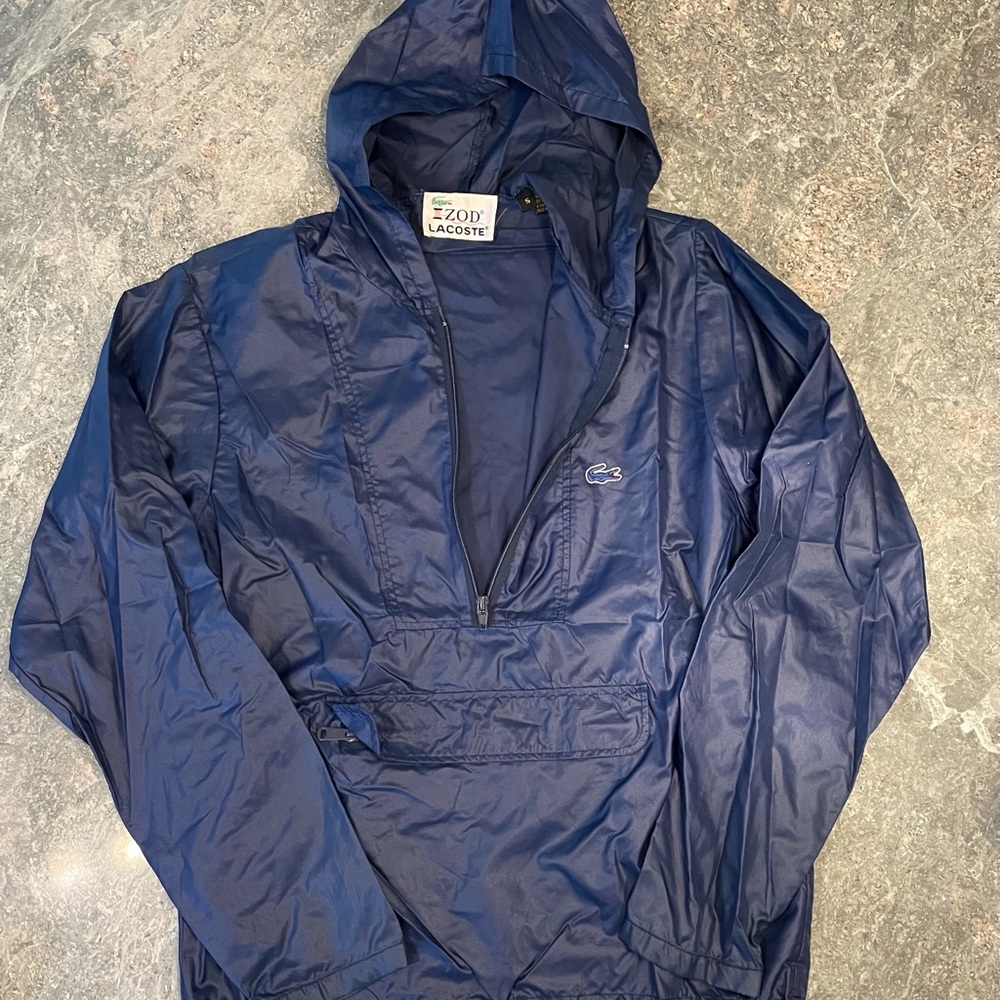Vintage Izod Lacoste pullover windbreaker